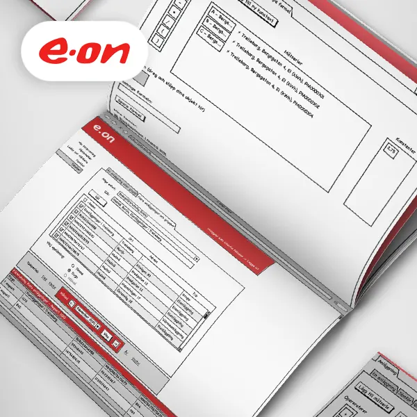 E.ON project interface